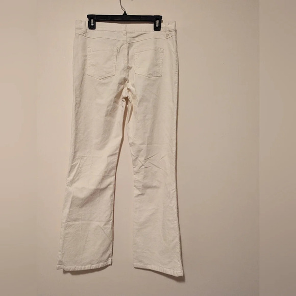 DG2 Diane Gilman White jeans Size 12petite - Picture 3 of 4
